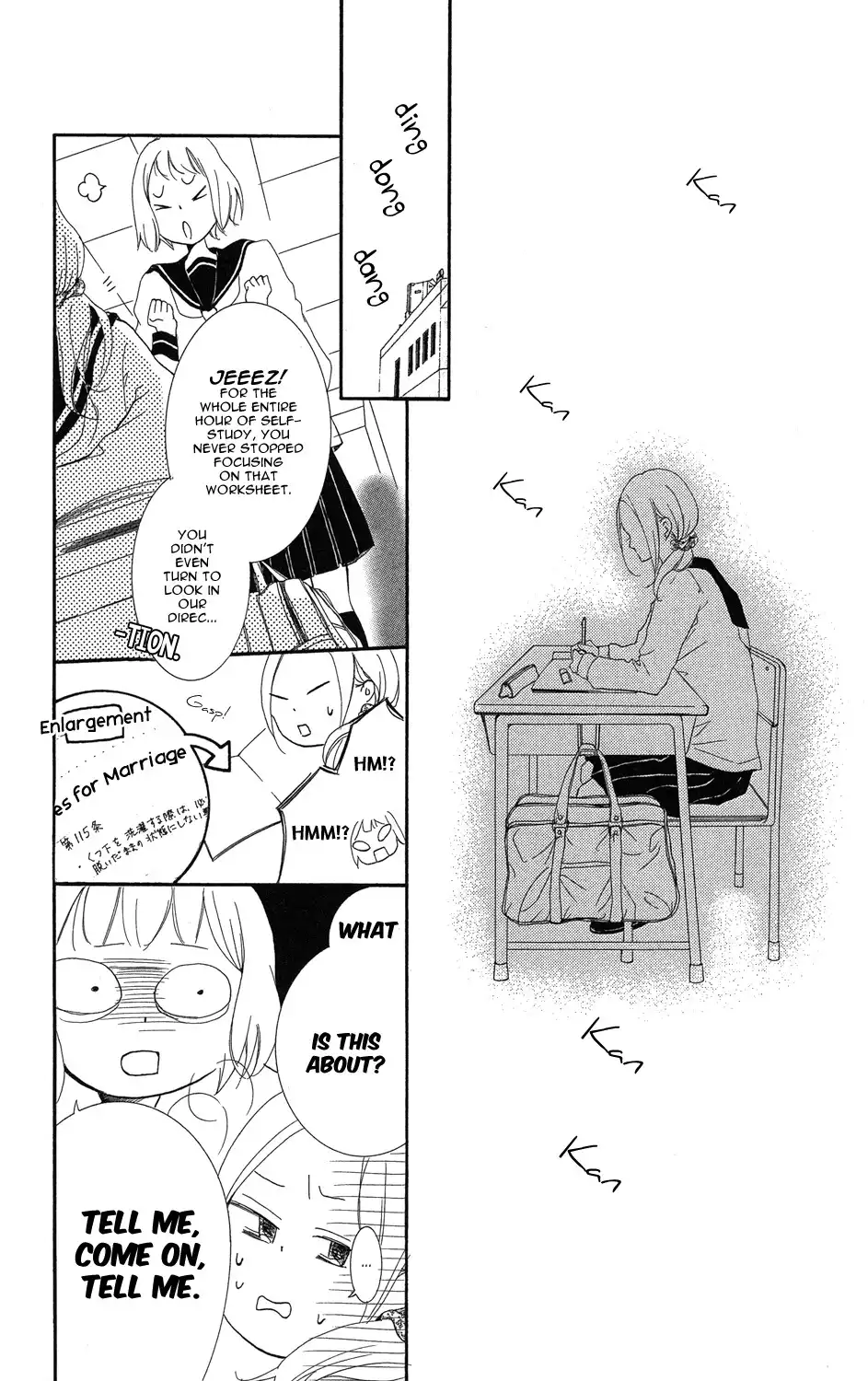 Sono Me, Kuchi hodo ni. Chapter 2