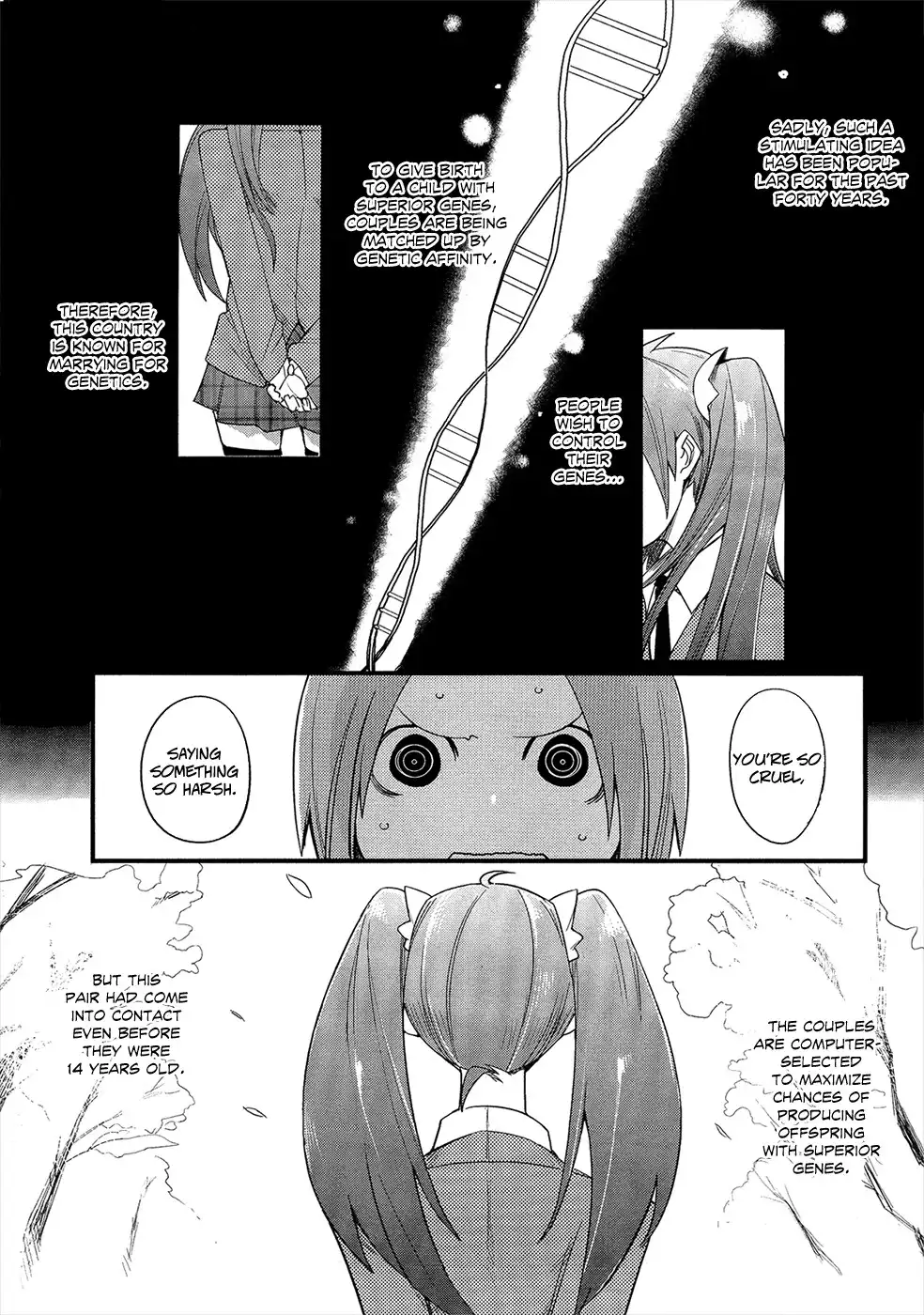 Sore wa Totsuzen, Unmei no Aite ga Chapter 0