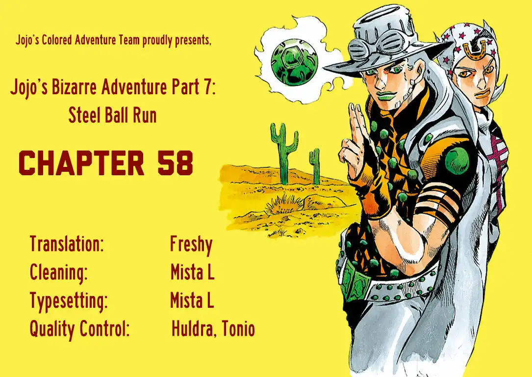 Steel Ball Run Chapter 58