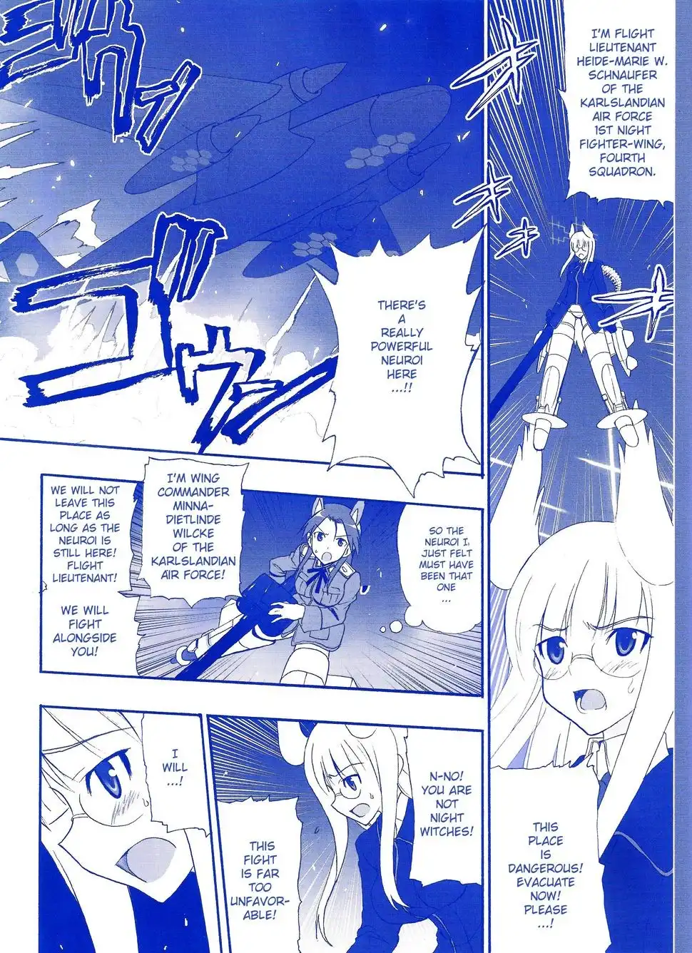Strike Witches Kimi to Tsunagaru Sora Chapter 6