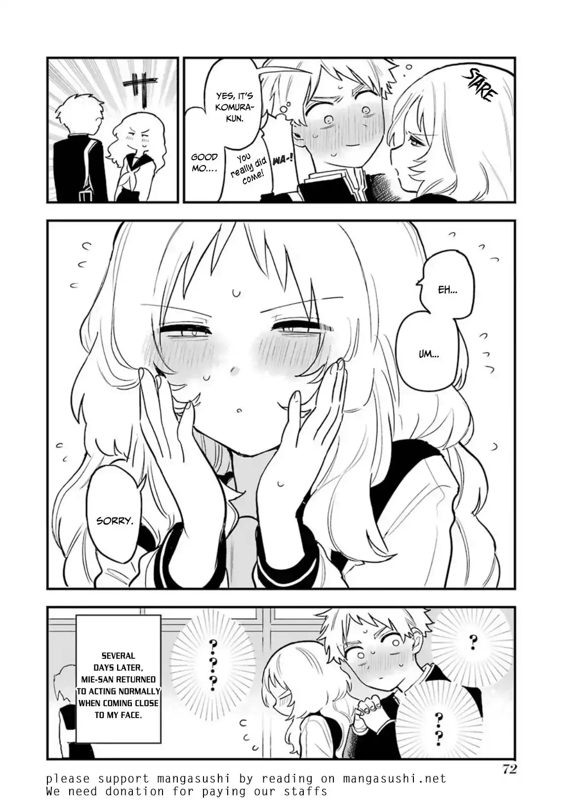 Sukinako ga Megane wo Wasureta Chapter 34