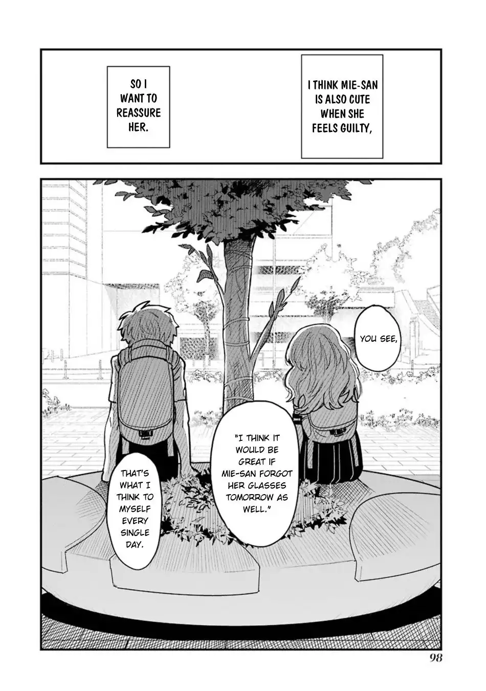 Sukinako ga Megane wo Wasureta Chapter 57