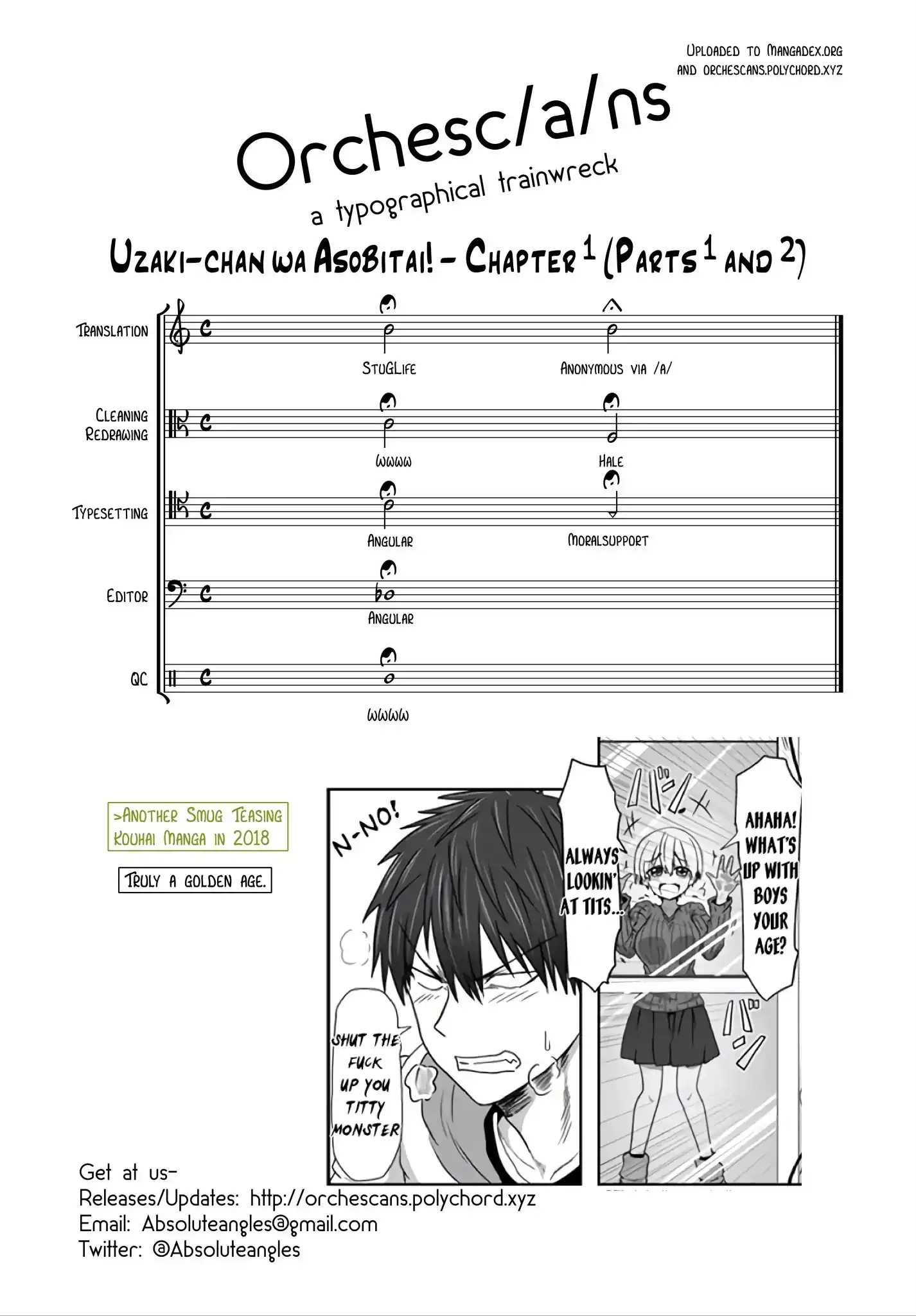 Uzaki-chan wa Asobitai! Chapter 1.2