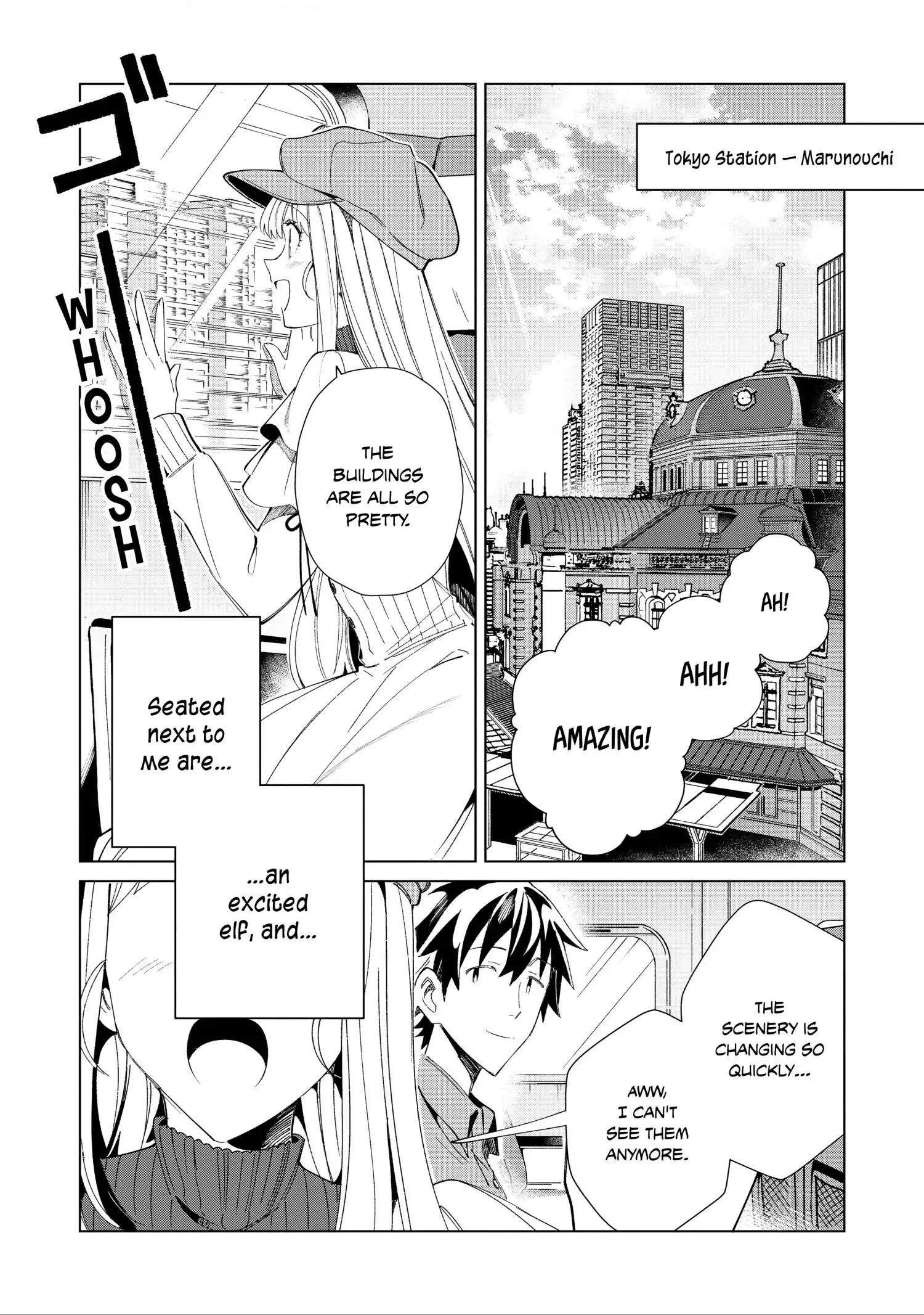 Welcome to Japan, Elf-san. Chapter 36