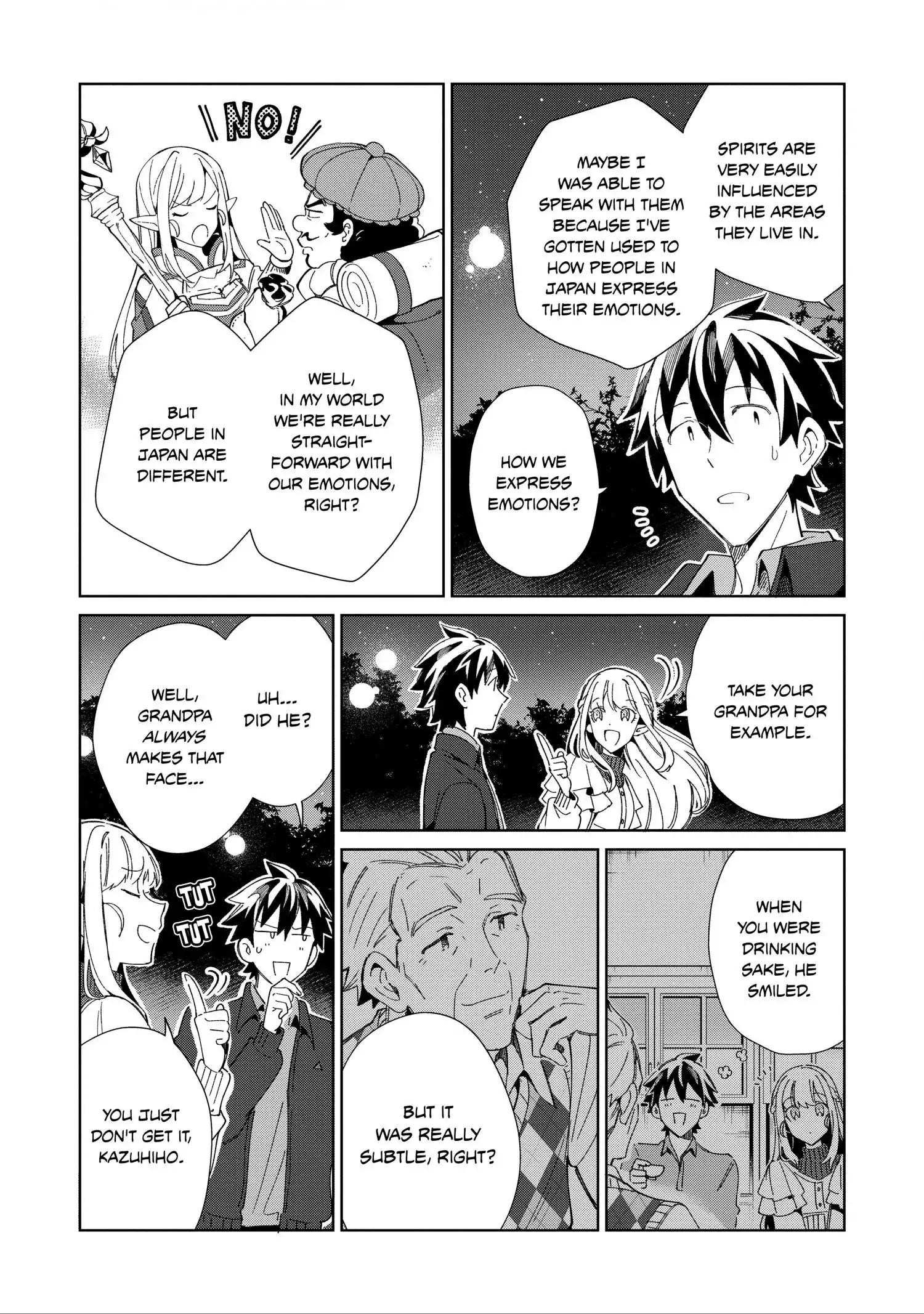 Welcome to Japan, Elf-san. Chapter 37