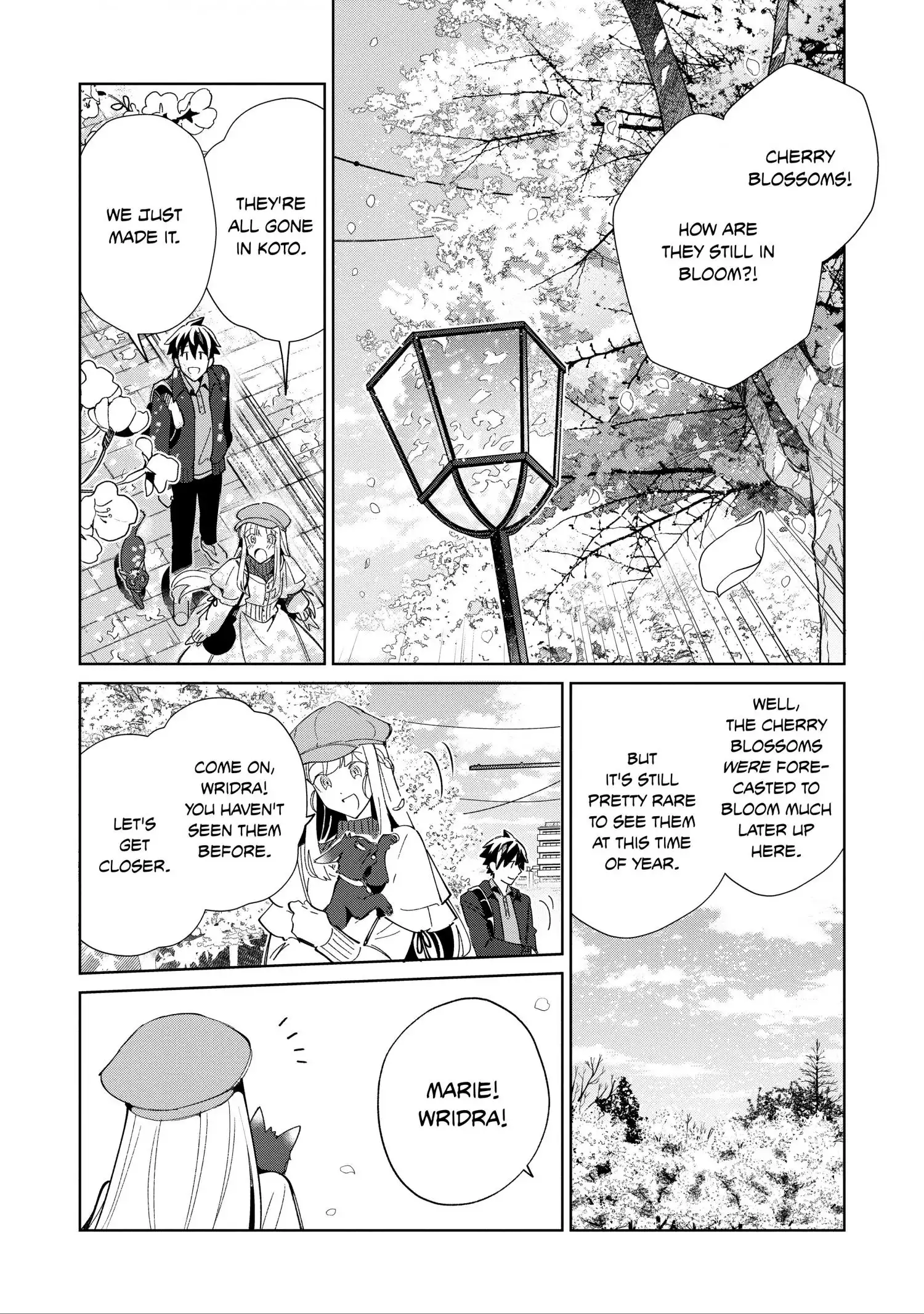 Welcome to Japan, Elf-san. Chapter 38