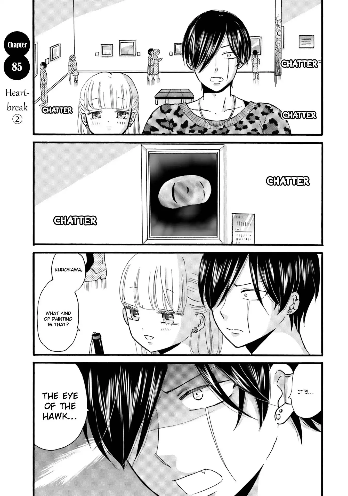 Yankee-kun to Hakujou Gaaru Chapter 85