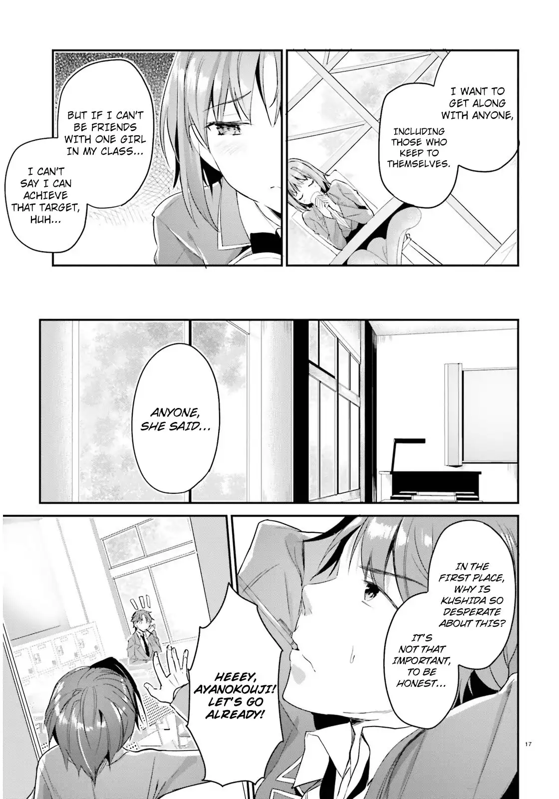 Youkoso Jitsuryoku Shijou Shugi no Kyoushitsu e Chapter 3