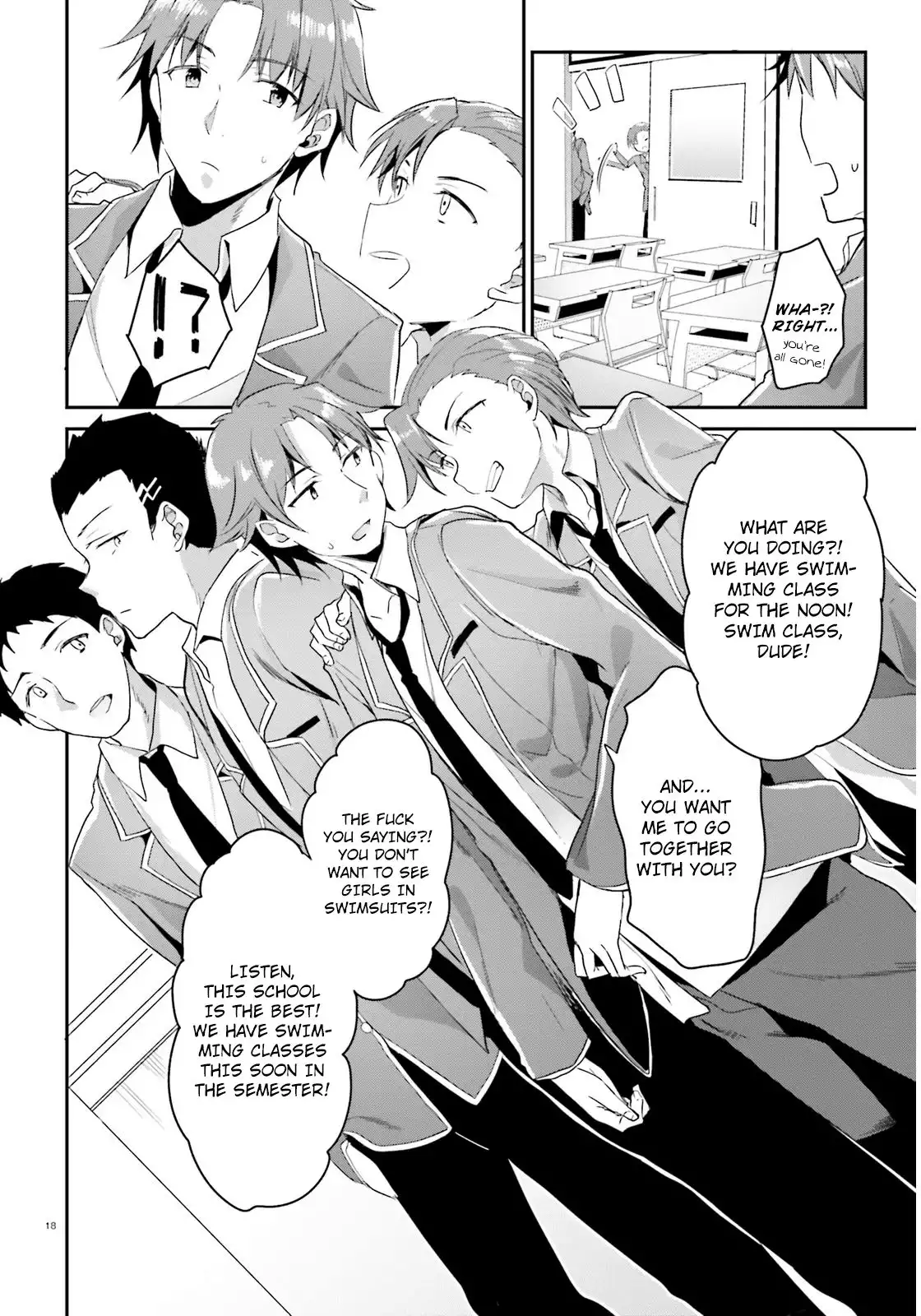 Youkoso Jitsuryoku Shijou Shugi no Kyoushitsu e Chapter 3