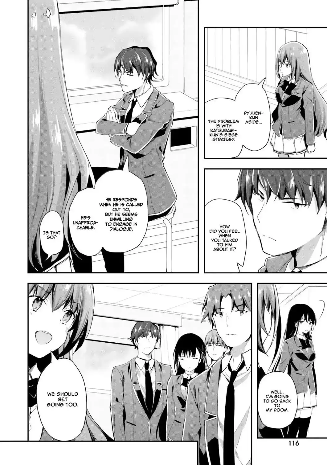 Youkoso Jitsuryoku Shijou Shugi no Kyoushitsu e Chapter 37