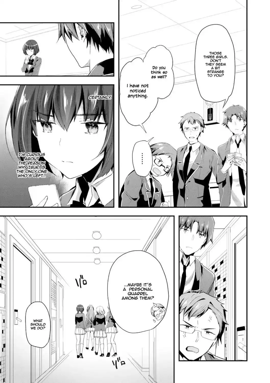 Youkoso Jitsuryoku Shijou Shugi no Kyoushitsu e Chapter 38