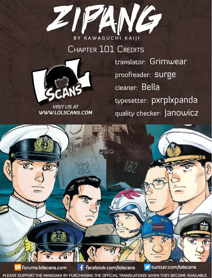 Zipang Chapter 101